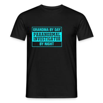 Paranormal Fantôme Fantôme Heure Fantôme Fantôme - T-shirt homme - noir - Devant - AI Model Male 178 light (178cm)