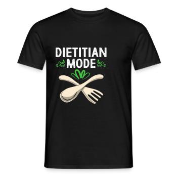 Food Food Nutrition - Men's T-Shirt - black - Front - AI Model Male 178 light (178cm)