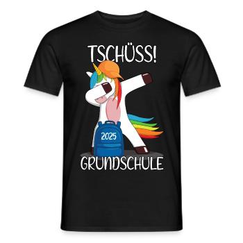 Primary School Graduation 2025 Primary School Graduation - Men's T-Shirt - black - Front - AI Model Male 178 light (178cm)
