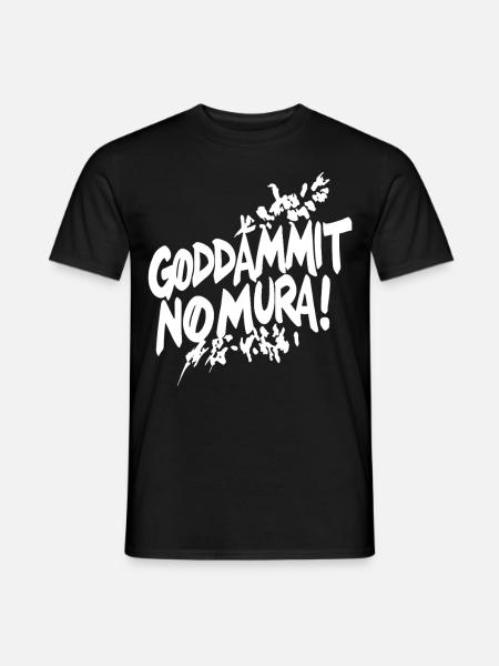 Goddammit Nomura – Destruction Design - Men's T-Shirt - black