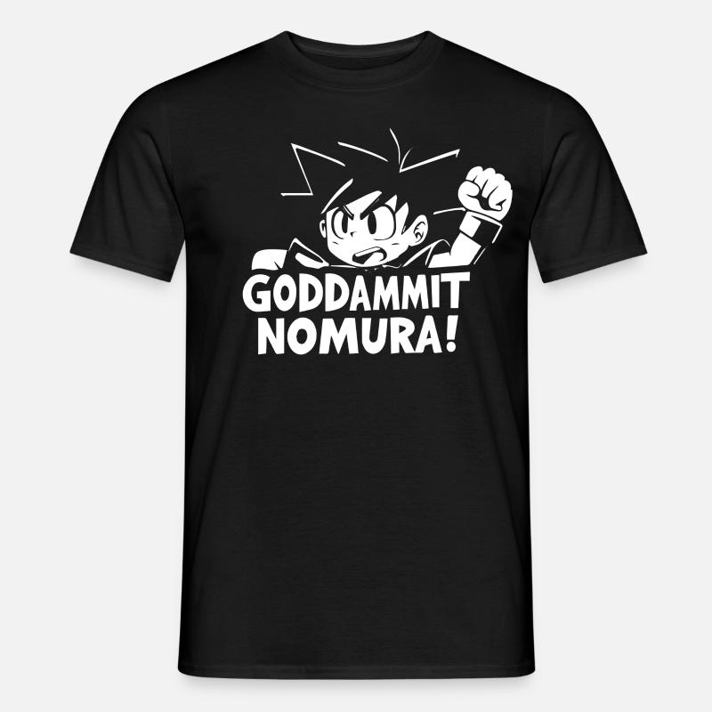 Goddammit Nomura – Chibi Design - Men's T-Shirt - black