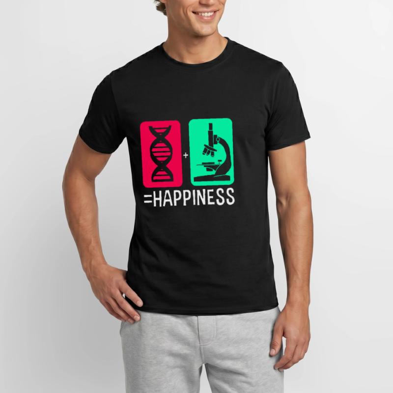 Molécule de formule structurelle T-shirt homme