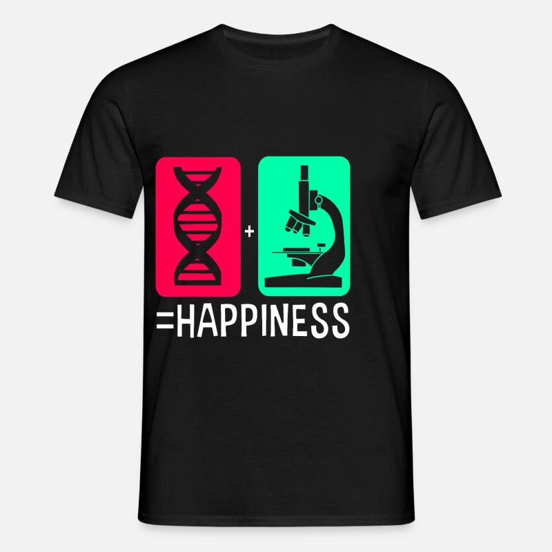 Structural formula molecule - Men's T-Shirt - black