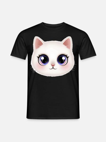 Kitten 😻 - Men's T-Shirt - black