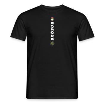 Baskenland Euskadi Lauburu Espana Baskisch - Männer T-Shirt - Schwarz - Vorne - AI Model Male 178 light (178cm)