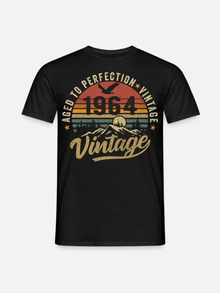 Millésime 1964 Born Legend Cadeau d’anniversaire - T-shirt homme - noir