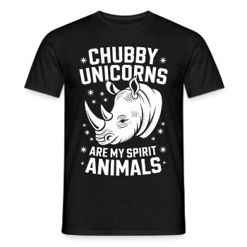 Nashorn Spruch Nashörner Lustiges Nashorn Geschenk - Männer T-Shirt - Schwarz - Vorne - AI Model Male 178 light (178cm)