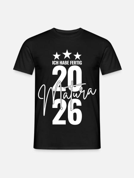 Matura 2026 I'm done - Men's T-Shirt - black