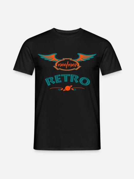 1966 1967 - Männer T-Shirt - Schwarz