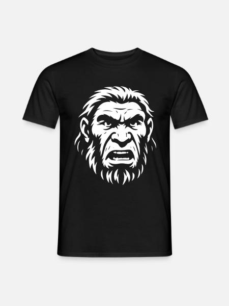 Neanderthal Costume Carnival Gift - Men's T-Shirt - black