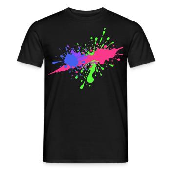 Couleur Cadeau Streetwear - T-shirt homme - noir - Devant - AI Model Male 178 light (178cm)