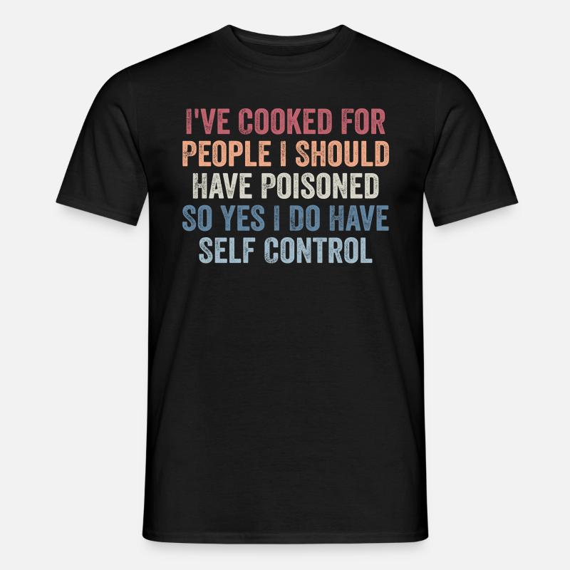 Komisch - Männer T-Shirt - Schwarz