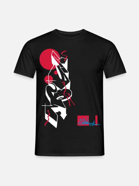 Graffiti style slow - Männer T-Shirt - Schwarz
