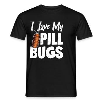 J’adore mes erreurs de pilule - T-shirt homme - noir - Devant - AI Model Male 178 light (178cm)