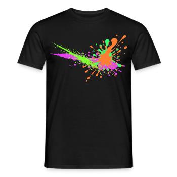 Gut drauf Design extravagant - Männer T-Shirt - Schwarz - Vorne - AI Model Male 178 light (178cm)
