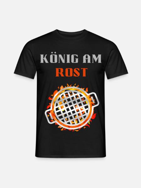 könig am rust - Männer T-Shirt - Schwarz