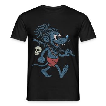 Bandi Coot Baba - T-shirt homme - noir - Devant - AI Model Male 178 light (178cm)