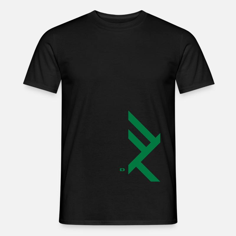 A-130 Electronic eagle - Männer T-Shirt - Schwarz
