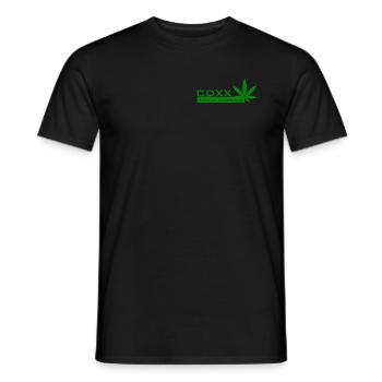Il est quelque part - T-shirt homme - noir - Devant - AI Model Male 178 light (178cm)