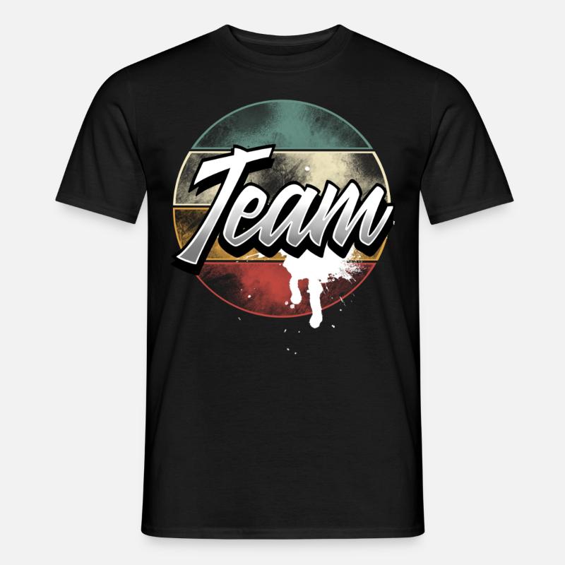 Team - Men's T-Shirt - black