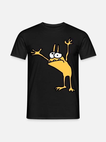 Kobold - Männer T-Shirt - Schwarz