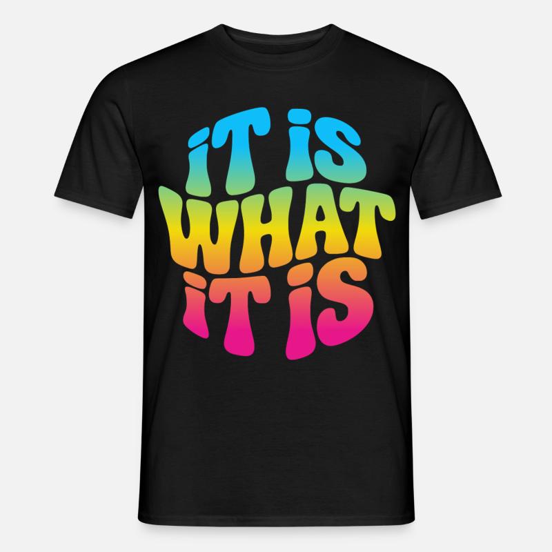 C’est ce que c’est - T-shirt homme - noir