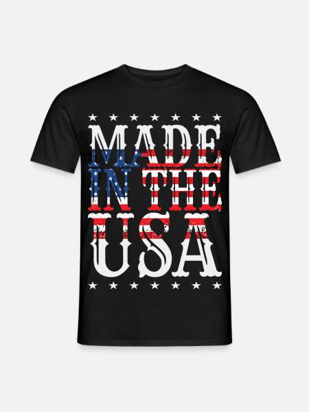 Fabriqué aux États-Unis - T-shirt homme - noir