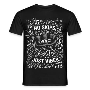 Nur Gute Stimmung - Männer T-Shirt - Schwarz - Vorne - AI Model Male 178 light (178cm)