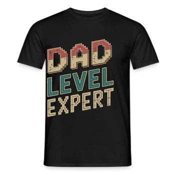 Geschenke Zum Vatertag Für Papa - Männer T-Shirt - Schwarz - Vorne - AI Model Male 178 light (178cm)