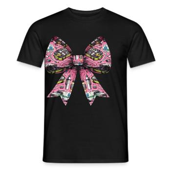 Coquette Bow EMT Emergency Medical Technician - Men's T-Shirt - black - Front - AI Model Male 178 light (178cm)