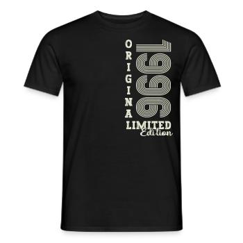 Original vintage 1996 26th birthday gift - Men's T-Shirt - black - Front - AI Model Male 178 light (178cm)