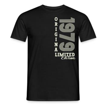 Original vintage 1979 43ème cadeau d’anniversaire - T-shirt homme - noir - Devant - AI Model Male 178 light (178cm)