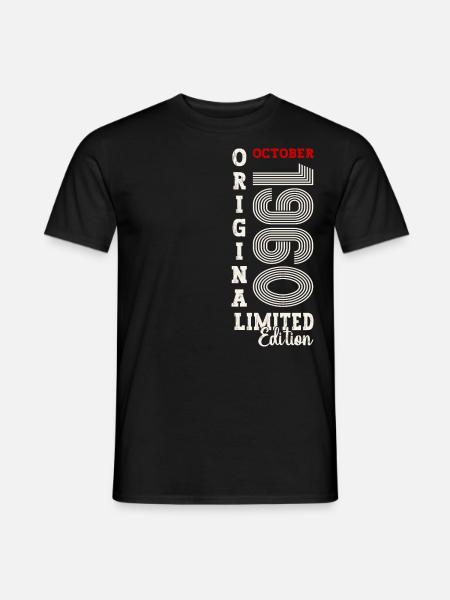 65ème Anniversaire Légende Octobre 1960 Millésime 60 - T-shirt homme - noir