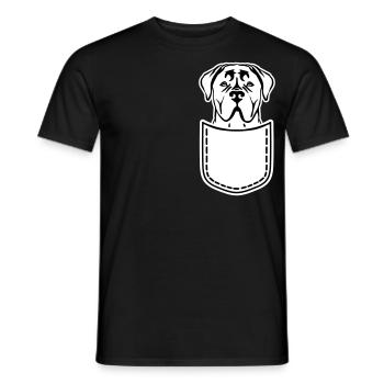 Cane Corso - T-shirt homme - noir - Devant - AI Model Male 178 light (178cm)