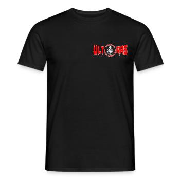 Ultras Motiv So sind wir das ist unser Leben rot - Männer T-Shirt - Schwarz - Vorne - AI Model Male 178 light (178cm)