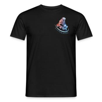 IFS 2023 Inline Figure Skating - T-shirt homme - noir - Devant - AI Model Male 178 light (178cm)