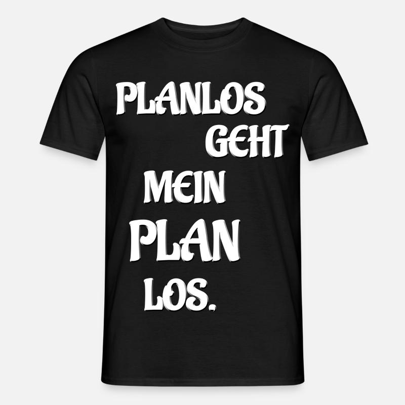 PLANLOS VA MON PLAN LOS - T-shirt homme - noir