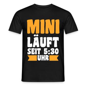 Fille Fils - T-shirt homme - noir - Devant - AI Model Male 178 light (178cm)