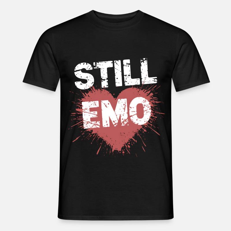 Toujours Emo ! Emo Goth Alternative - T-shirt homme - noir