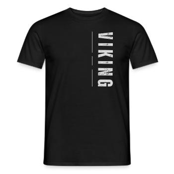 Viking - Men's T-Shirt - black - Front - AI Model Male 178 light (178cm)