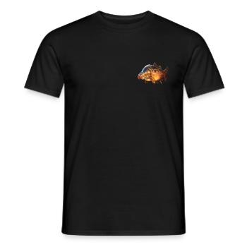 FISH IT OR MISS carp products wear with pride. - Men's T-Shirt - black - Front - AI Model Male 178 light (178cm)