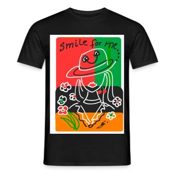 EC Woman I Positive Sayings I Mother's Day I Vacation - Men's T-Shirt - black - Front - AI Model Male 178 light (178cm)