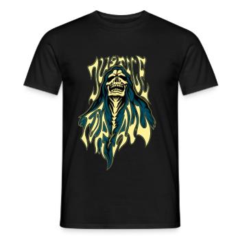 Justice for all - Men's T-Shirt - black - Front - AI Model Male 178 light (178cm)