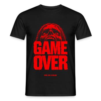 Game Over Rétro Pixel - T-shirt homme - noir - Devant - AI Model Male 178 light (178cm)