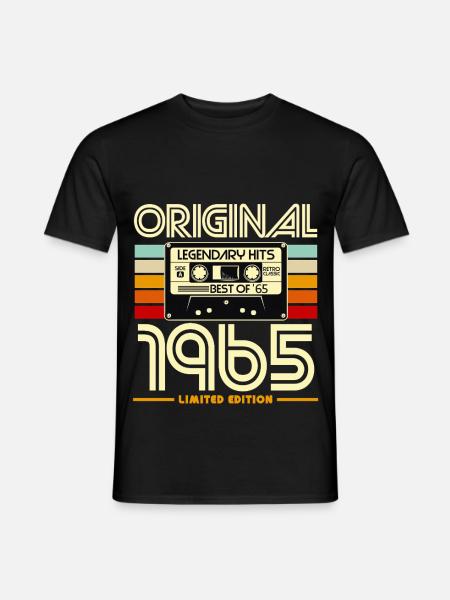 Original 1965 Limited Edition - Men's T-Shirt - black