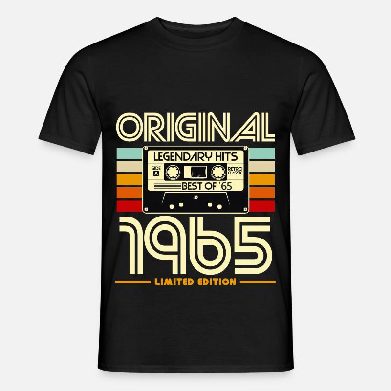 Originale limitierte Edition von 1965 - Männer T-Shirt - Schwarz
