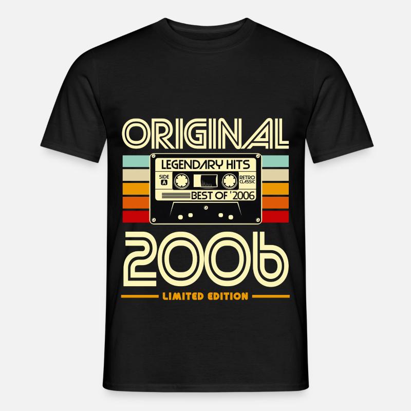 Original 2006 Édition Limitée Cassette - T-shirt homme - noir