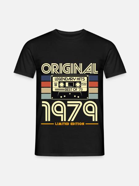 Original 1979 Édition Limitée - T-shirt homme - noir