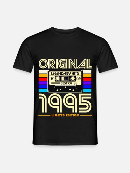 Original 1995 Cassette Limité - T-shirt homme - noir