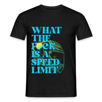 Car - Men's T-Shirt - black - Front - AI Model Male 178 light (178cm)